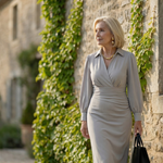 Tovana | Calm Front Midi Dress