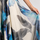 Fiosia | Off Shoulder Floral Print Maxi Dress