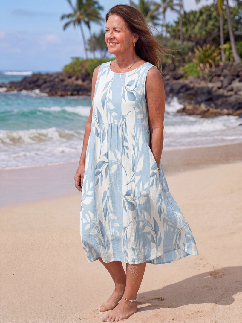 Gialia | Quiet Shore Midi Dress