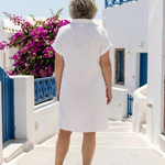 Romysette | Short Sleeve Front Pocket Knee Length Dress