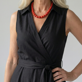 Sennarose | Relaxed Drape Midi Dress