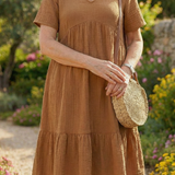 Casla | Woven Ease Dress