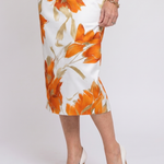 Mirlette | Halter Neck Floral Print Midi Dress