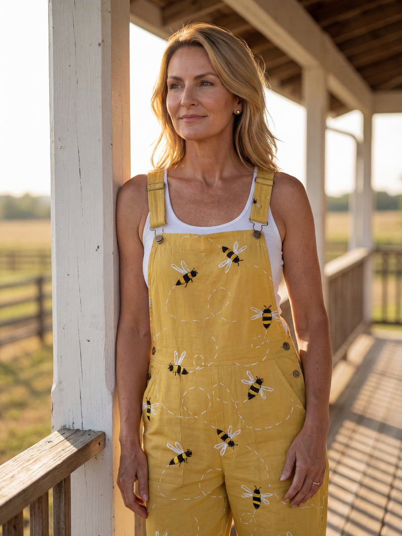 Senna | Light HoneyBee Jumpsuit