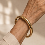 Brisette | Polished Rounded Bangle