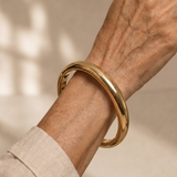 Brisette | Polished Rounded Bangle