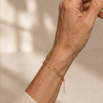 Renlia | Beaded Double Chain Anklet
