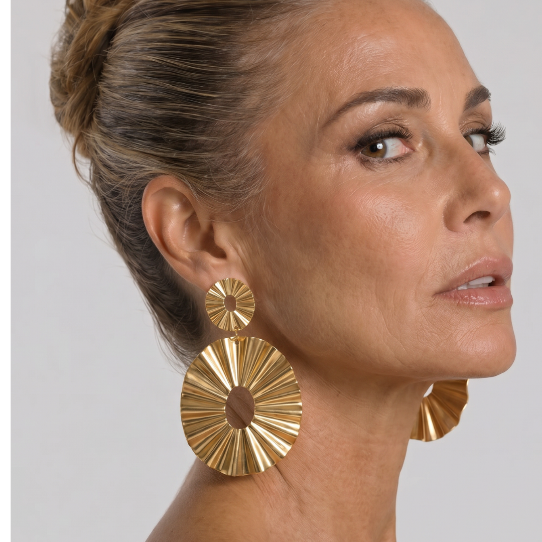 Eva Earrings - Gold