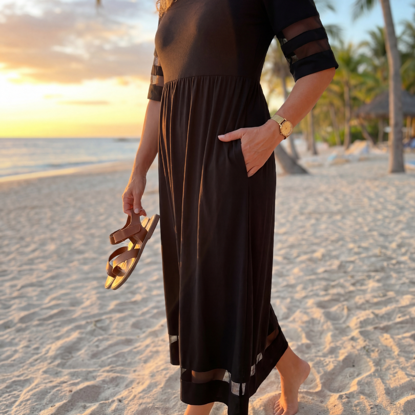 Senwyn | Evening Ease Midi Dress