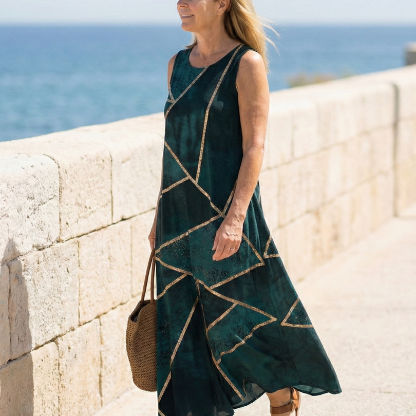 Elobeth | Calm Tide Midi Dress