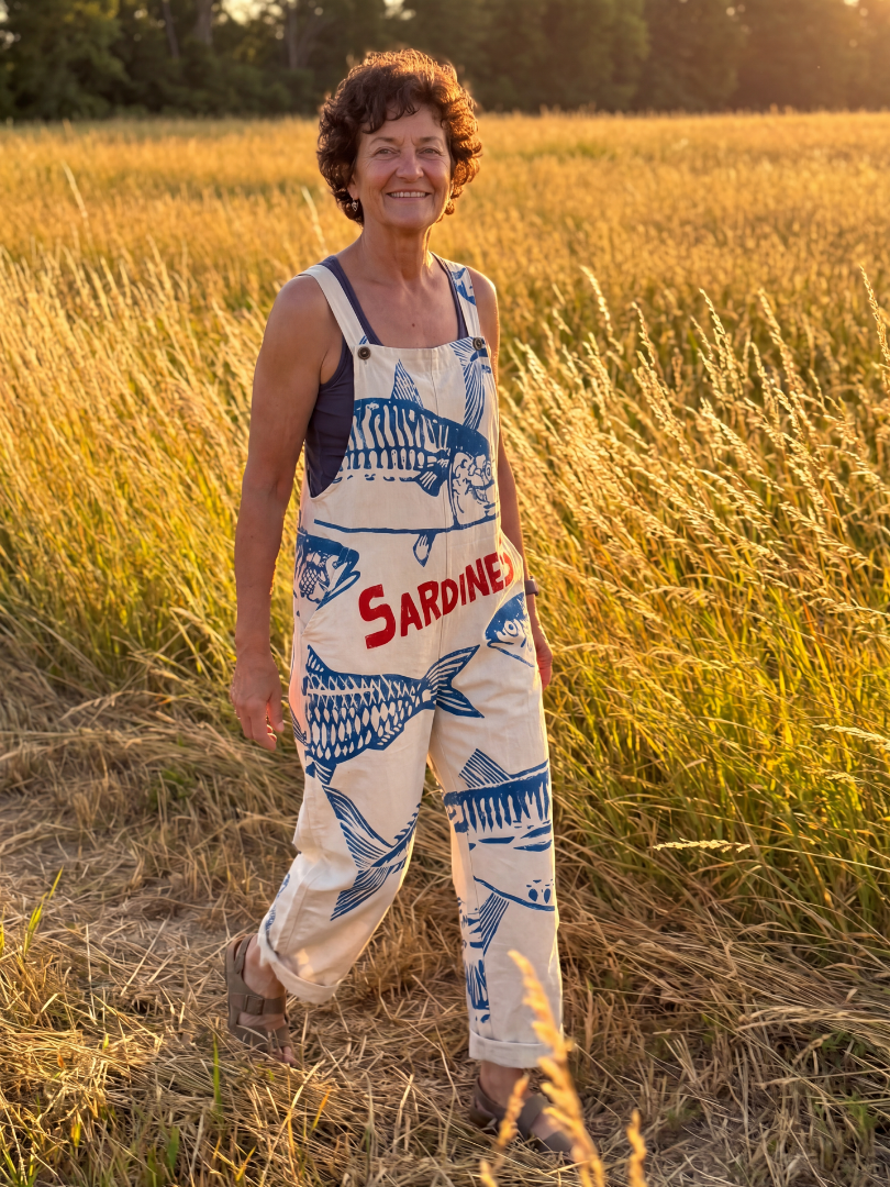 Corsette | Fish Motif Jumpsuit