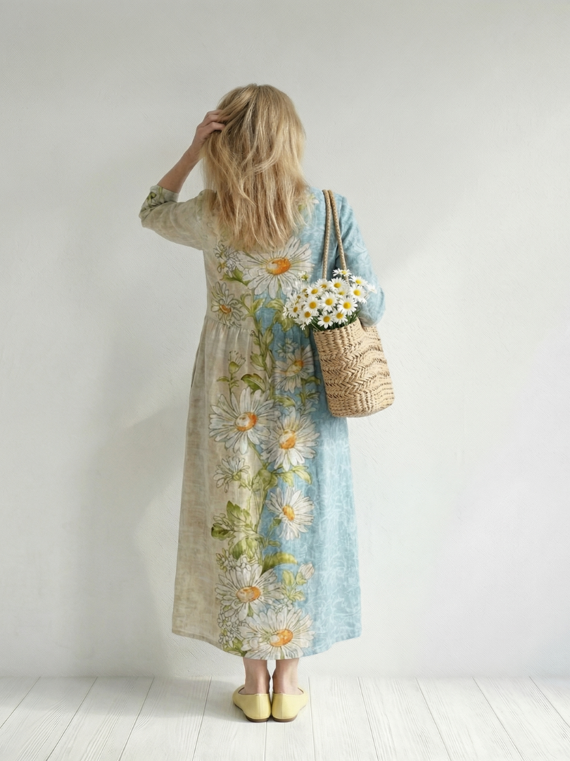 Dalssa | Light Daisy Midi Dress