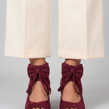 Norssa | Bow Tie Open Toe Block Heel Sandals