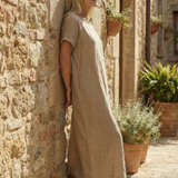 Cassette | Simple Linen Day Dress