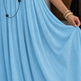 Mara | Flowing Sleeveless Strappy Relaxed Midi Dress