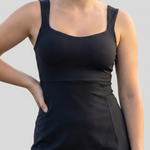 Prulyn | Square Neck Tennis Dress