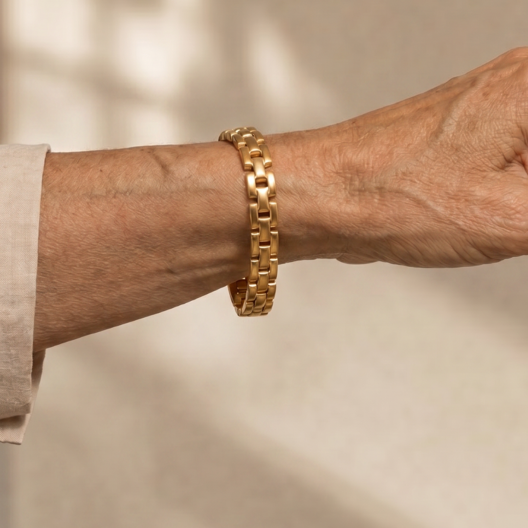 Zarmarie | Double Row Link Chain Bracelet