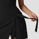Esmelyn | Sleeveless Wrap Tennis Dress