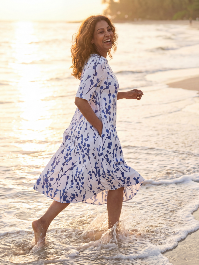 Jullora | Floral Midi Dress