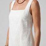 Zara | Square Neck Clean Silhouette Mini Dress