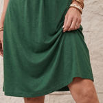Corwynne | Sleeveless Gathered Front Detail Mini Dress