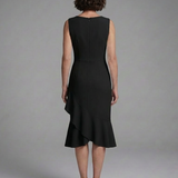 Wrennala | Sleeveless Wrap Detail Midi Dress