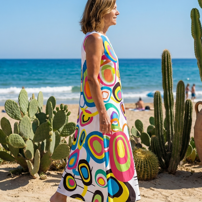Mera | Playful Flow Maxi Dress
