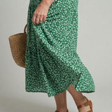 Mirrose | Calm Wrap Midi Dress