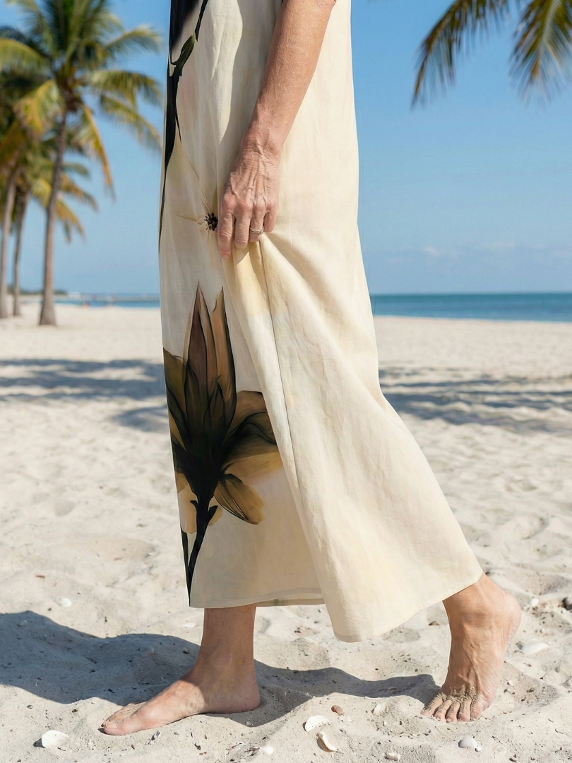 Corwen | Gentle Fall Maxi Dress
