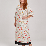 Solsia | Wildflower Print Everyday Swing Midi Dress