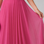 Hiladra | Sleeveless Gathered Waist Midi Dress