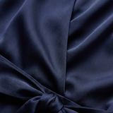 Sennasia | Halter Wrap Tie High Low Dress