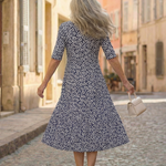 Giana | Coastal Pattern Dress
