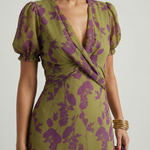 Marine | Relaxed Floral Midi Dress
