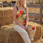 Casra | Floral Relaxed Jumpsuit