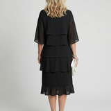 Odavia | Layered Tier Midi Dress