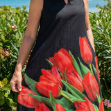 Dalsia | Soft Rose Maxi Dress