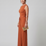 Dorney | Sleeveless Smooth Wide Leg Pants Set