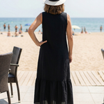 Linna | Easy Drape Midi Dress