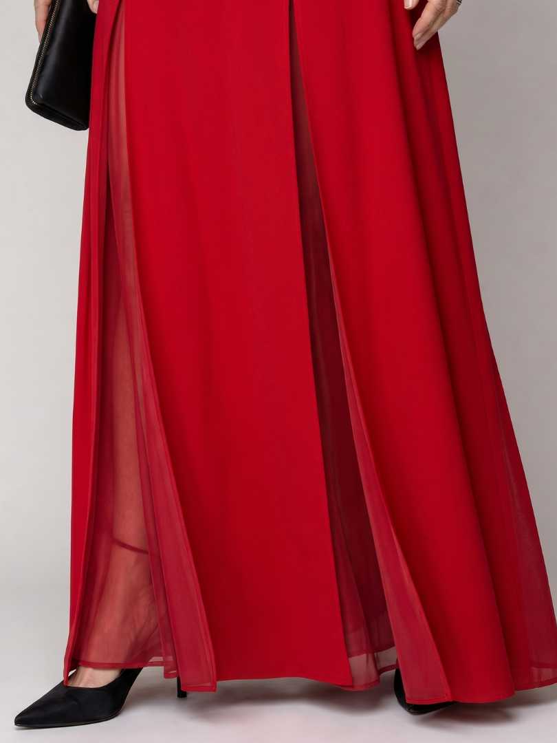Theawyn | Sleeveless High Neck Maxi Dress