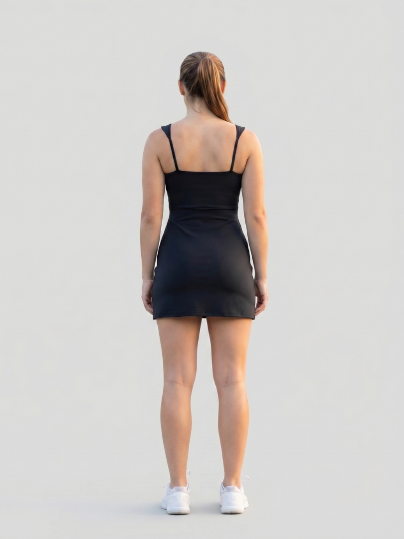 Prulyn | Square Neck Tennis Dress