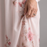 Caldra | Long Sleeve Natural Flow Midi Dress