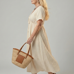 Viora | Nature Shape Midi Dress