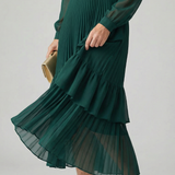 Dahbelle | Fluid Drape Midi Dress