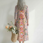 Mirana | Light Form Floral Midi Dress