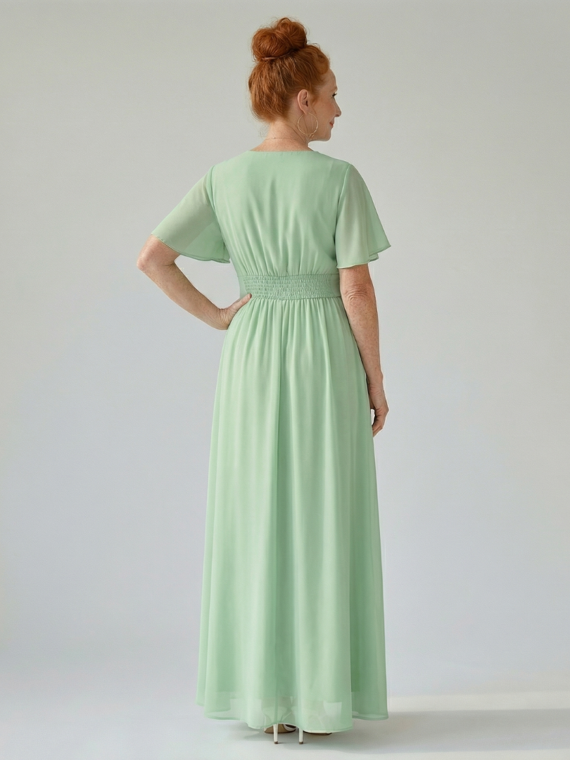 Talbeth | Pure Wrap Maxi Dress