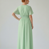 Talbeth | Pure Wrap Maxi Dress