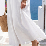 Milvia | Natural Flowing Maxi Dress