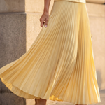 Thealia | Structured Bodice Pleated Skirt Set