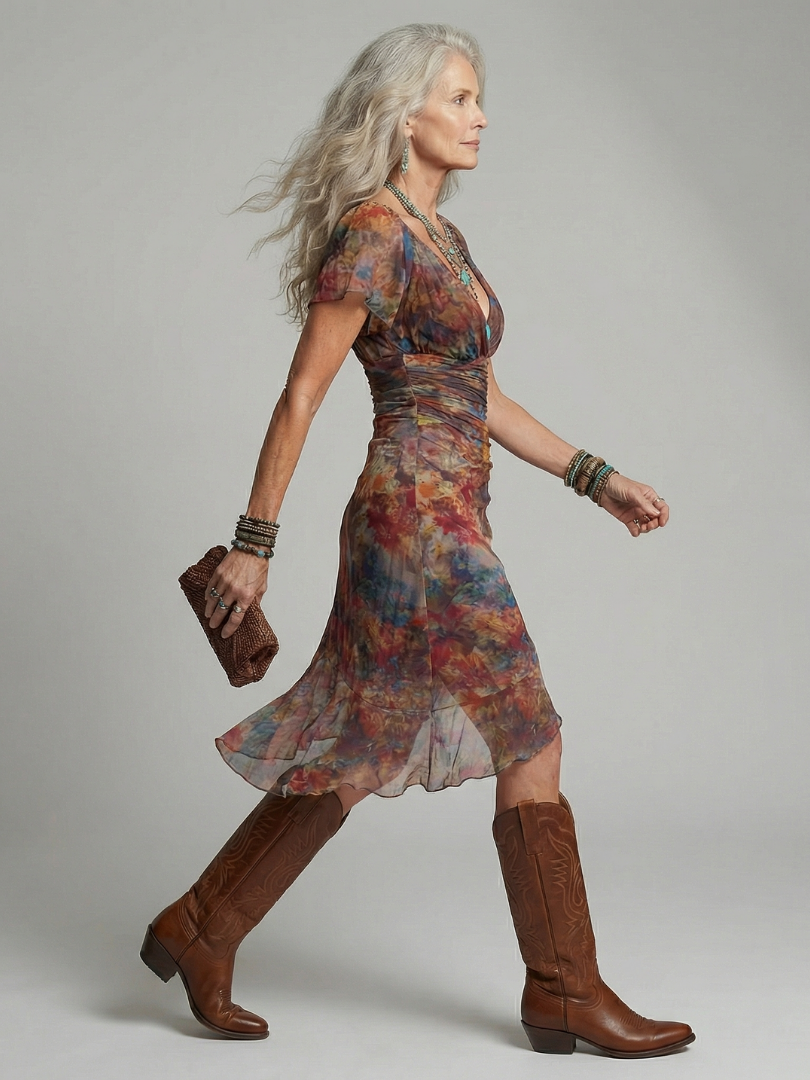 Orlala | Quiet Halter Midi Dress